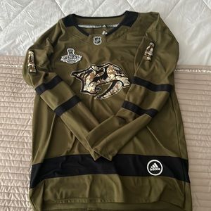 Ryan Ellis 2017 Stanley Cup Nashville Predators Jersey